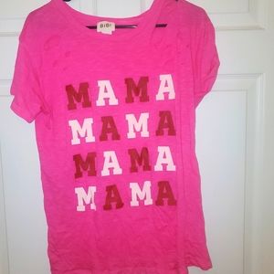 Womens BiBi Boutique Mama Top sz small